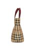 Small Haymarket Check Tote, side view